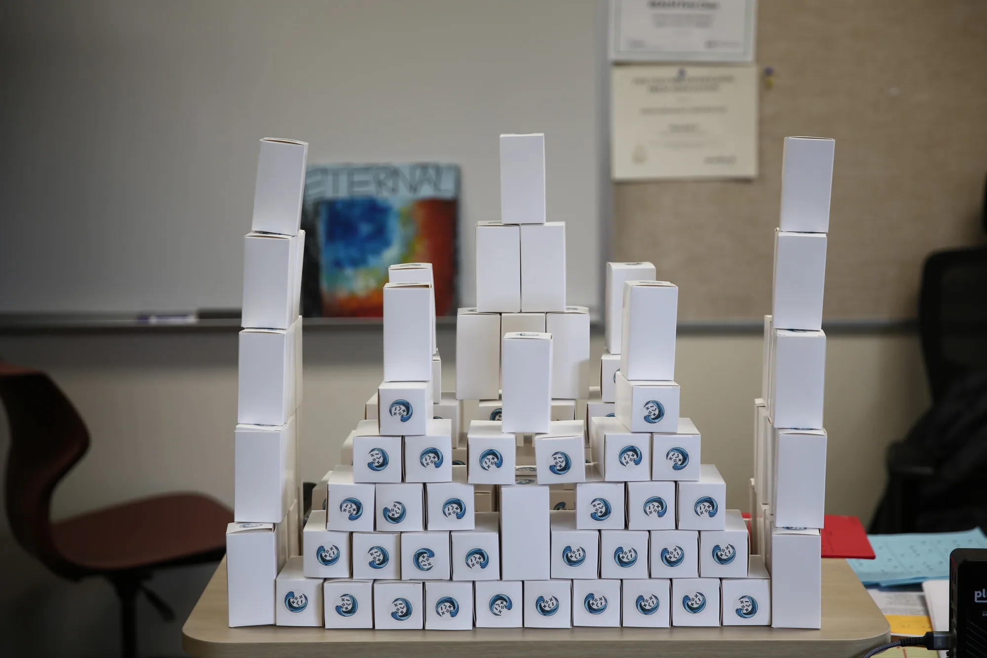 Another tower of prizes